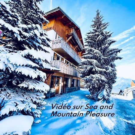 Chalet Alpe D'Huez 1850-Sea And Mountain Pleasure Avec 2 Appartements- 1 Appartement 3 Chambres 8 Couchages - 3 Salles D'Eau Et 1 Appartement 5 Chambres 12 Couchages 5 Salles D'Eau - Jacuzzi Et Sauna -Pieds Des Pistes Et Centre Eksteriør bilde