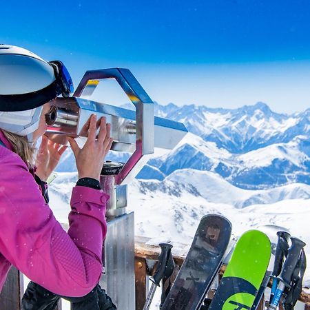 Chalet Alpe D'Huez 1850-Sea And Mountain Pleasure Avec 2 Appartements- 1 Appartement 3 Chambres 8 Couchages - 3 Salles D'Eau Et 1 Appartement 5 Chambres 12 Couchages 5 Salles D'Eau - Jacuzzi Et Sauna -Pieds Des Pistes Et Centre Eksteriør bilde