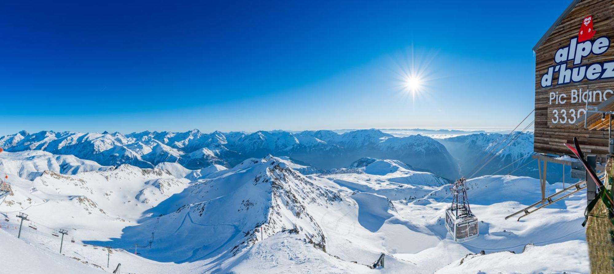 Chalet Alpe D'Huez 1850-Sea And Mountain Pleasure Avec 2 Appartements- 1 Appartement 3 Chambres 8 Couchages - 3 Salles D'Eau Et 1 Appartement 5 Chambres 12 Couchages 5 Salles D'Eau - Jacuzzi Et Sauna -Pieds Des Pistes Et Centre Eksteriør bilde