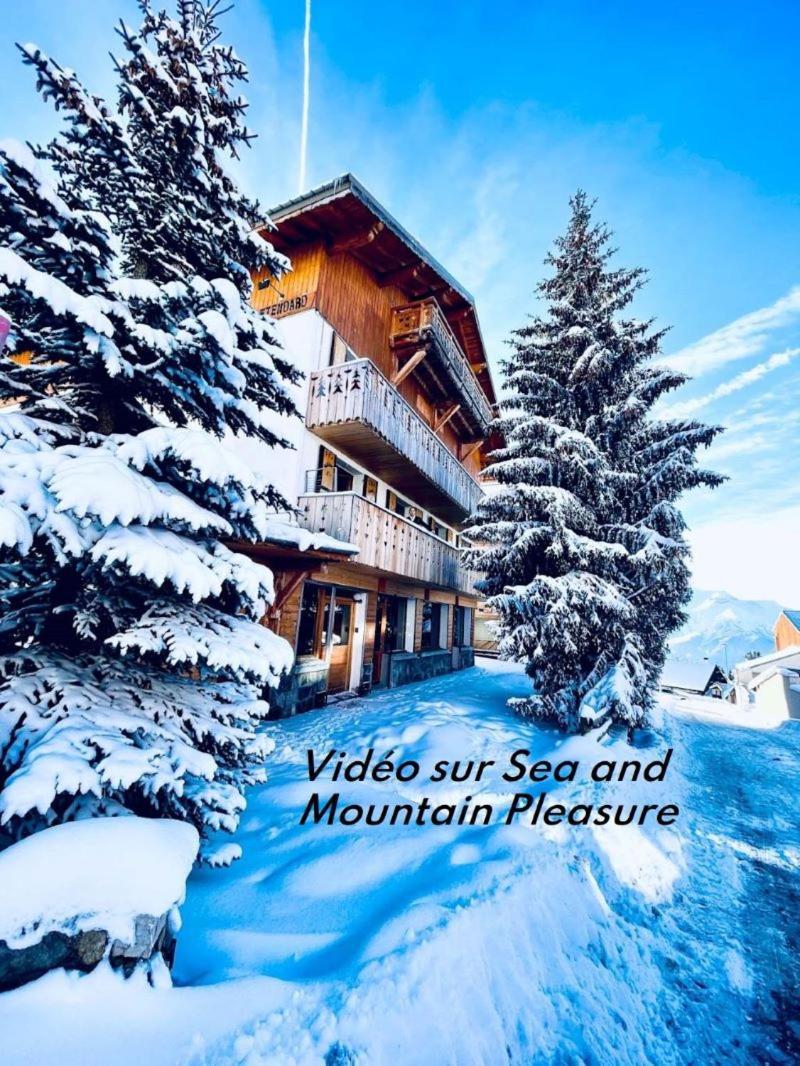 Chalet Alpe D'Huez 1850-Sea And Mountain Pleasure Avec 2 Appartements- 1 Appartement 3 Chambres 8 Couchages - 3 Salles D'Eau Et 1 Appartement 5 Chambres 12 Couchages 5 Salles D'Eau - Jacuzzi Et Sauna -Pieds Des Pistes Et Centre Eksteriør bilde