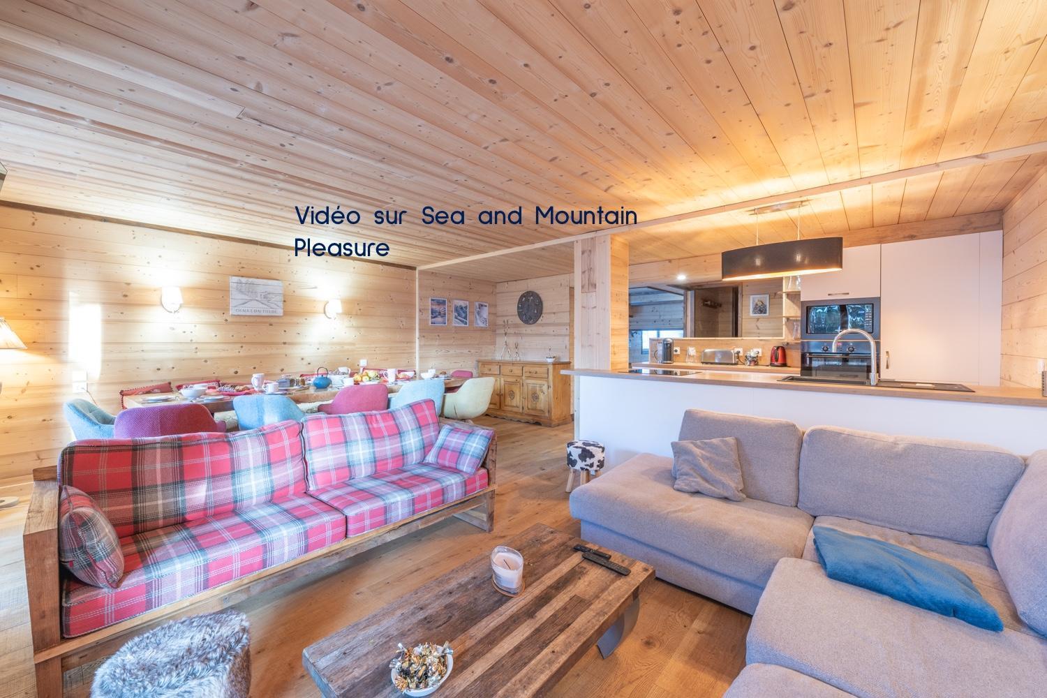 Chalet Alpe D'Huez 1850-Sea And Mountain Pleasure Avec 2 Appartements- 1 Appartement 3 Chambres 8 Couchages - 3 Salles D'Eau Et 1 Appartement 5 Chambres 12 Couchages 5 Salles D'Eau - Jacuzzi Et Sauna -Pieds Des Pistes Et Centre Eksteriør bilde