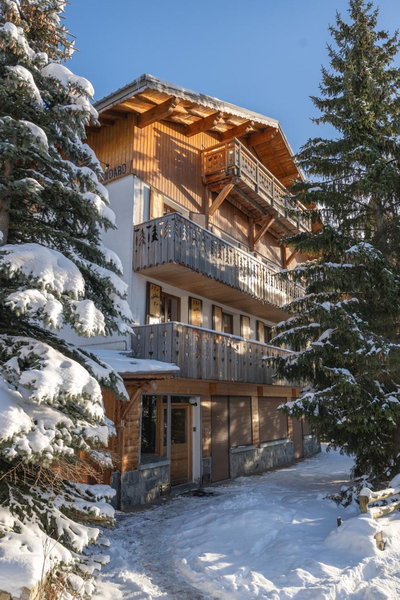 Chalet Alpe D'Huez 1850-Sea And Mountain Pleasure Avec 2 Appartements- 1 Appartement 3 Chambres 8 Couchages - 3 Salles D'Eau Et 1 Appartement 5 Chambres 12 Couchages 5 Salles D'Eau - Jacuzzi Et Sauna -Pieds Des Pistes Et Centre Eksteriør bilde