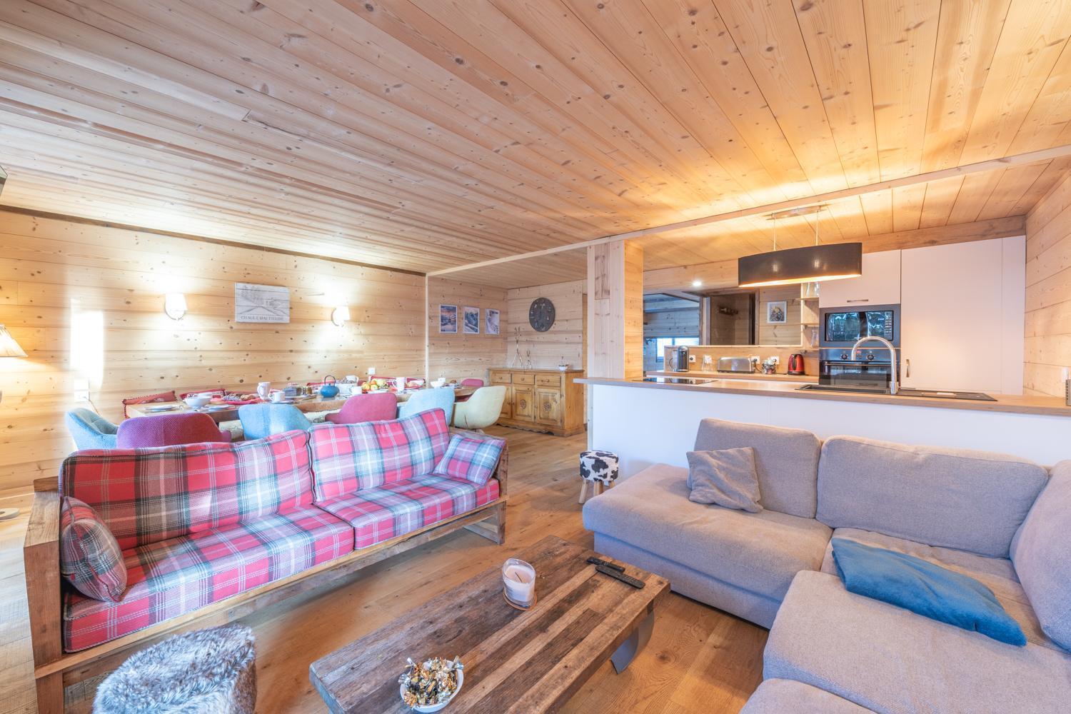 Chalet Alpe D'Huez 1850-Sea And Mountain Pleasure Avec 2 Appartements- 1 Appartement 3 Chambres 8 Couchages - 3 Salles D'Eau Et 1 Appartement 5 Chambres 12 Couchages 5 Salles D'Eau - Jacuzzi Et Sauna -Pieds Des Pistes Et Centre Eksteriør bilde